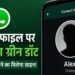 अब चैट खोले बिना पता चलेगा कौन है ऑनलाइन, WhatsApp ला रहा नया ग्रीन डॉट फीचर