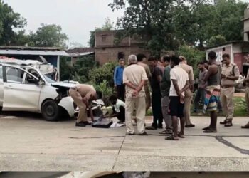 उमरिया में भीषण सड़क हादसा, NH-43 पर खड़े ट्रक से टकराई कार, 5 लोगों की दर्दनाक मौत