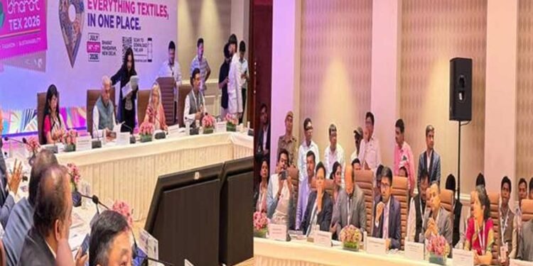 भारत टेक्स 2026 : नई दिल्ली में मध्यप्रदेश ने प्रदर्शित की टेक्सटाइल क्षेत्र की ताकत, निवेशकों के समक्ष प्रस्तुत किया पीएम मित्रा इको सिस्टम