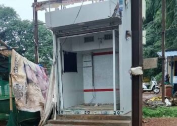 CG में ATM उखाड़कर ले जाने की कोशिश नाकाम, लाखों की नकदी नहीं निकाल सके चोर