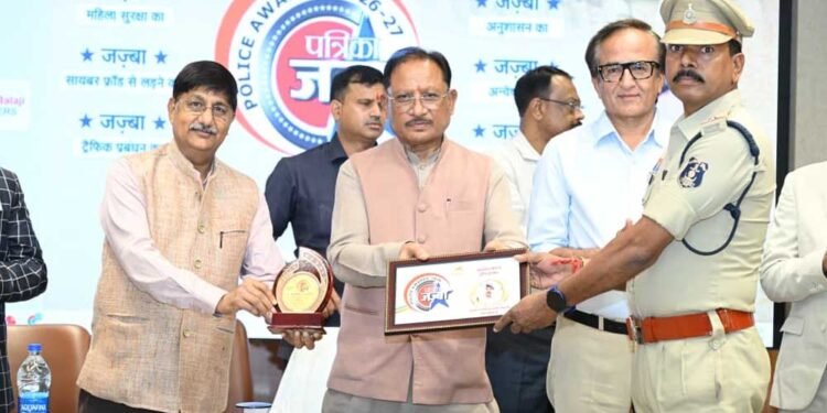 पुलिस का जज़्बा ही सुरक्षित, शांत और विकसित छत्तीसगढ़ की सबसे बड़ी ताकत : मुख्यमंत्री  विष्णुदेव साय