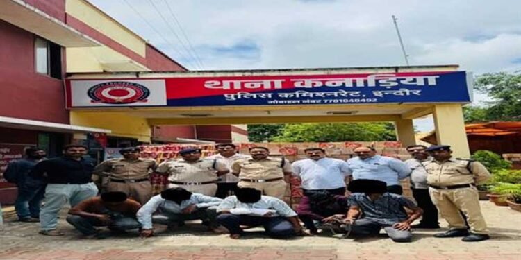 इंदौर एवं छतरपुर में 1 करोड़ 31 लाख रुपये से अधिक मूल्‍य की अवैध शराब जब्त