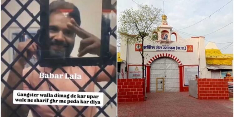 जेल के भीतर से बाबर का वीडियो वायरल, सुरक्षा व्यवस्था पर उठे सवाल