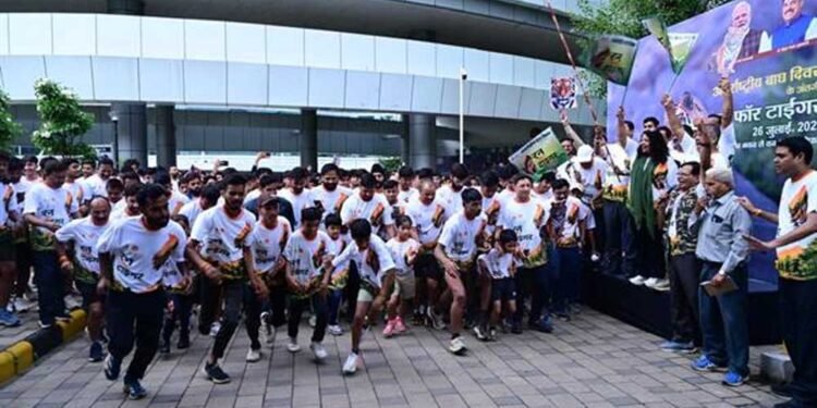 अंतर्राष्ट्रीय बाघ दिवस में भोपाल में “रन फॉर टाइगर का भव्य आयोजन