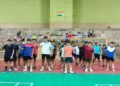 टैलेंट सर्च में उमड़ा बैडमिंटन और टेनिस का जोश: 93 खिलाड़ियों ने आजमाया दम, शनिवार को फिर मिलेगा मौका