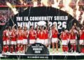 Community Shield: आर्सनल ने मैनचेस्टर सिटी को 3-0 से रौंदा, खिताब के साथ नए सीजन का आगाज