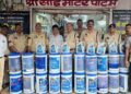 HPCL के नाम पर डुप्लीकेट तेल बेचने वालों पर पुलिस की रेड, 3 दुकानों से ₹2.50 लाख का माल जब्त