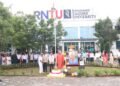 स्वतंत्रता दिवस पर देशभक्ति के रंग में रंगा आरएनटीयू परिसर, NCC, NSS, TNSD और SAC विद्यार्थियों की शानदार प्रस्तुति से सजा मंच