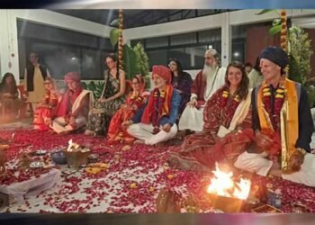 उज्जैन में दिखी अनोखी आस्था! इटली, स्पेन और इंग्लैंड के जोड़ों ने अपनाया हिंदू विवाह संस्कार
