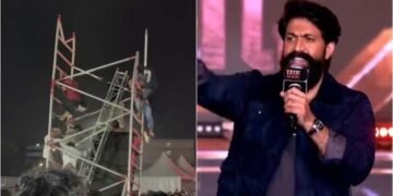 यश की ‘टॉक्सिक’ के प्री-रिलीज इवेंट में हादसा, साउंड सेटअप गिरने से छात्र घायल