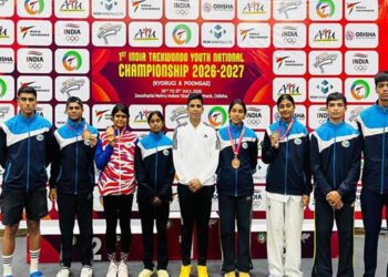 राष्ट्रीय ताइक्वांडो चैंपियनशिप में मध्यप्रदेश अकादमी का शानदार प्रदर्शन
