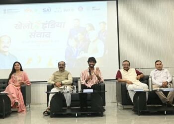 उप मुख्यमंत्री  अरुण साव ‘खेलो इंडिया संवाद’ कार्यक्रम में हुए शामिल