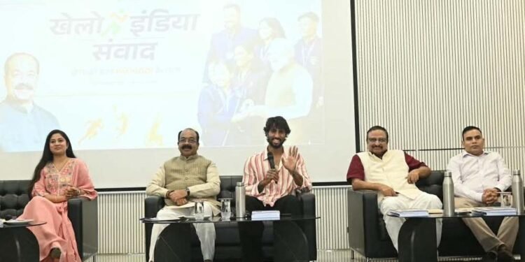 उप मुख्यमंत्री अरुण साव ‘खेलो इंडिया संवाद’ कार्यक्रम में हुए शामिल