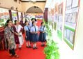 विद्यार्थियों ने देखी स्वतंत्रता संग्राम सेनानियों और ‘वंदे मातरम्’ पर आधारित छायाचित्र प्रदर्शनी