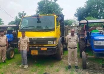 दुर्ग में अवैध खनिज परिवहन पर बड़ी कार्रवाई, वाहनों पर लगाया गया जुर्माना
