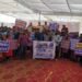भोपाल में बिजली विभाग के हजारों आउटसोर्स कर्मचारियों का प्रदर्शन, संविदा दर्जा और ₹50 लाख बीमे की मांग