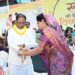 राखी बंधवाकर भावुक हुए मुख्यमंत्री  साय