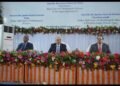 मुख्य न्यायाधिपति रमेश सिन्हा ने दुर्ग में नवीन न्यायालय भवन के निर्माण हेतु किया भूमिपूजन