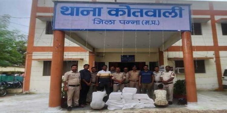 मध्यप्रदेश पुलिस की अवैध शराब के विरुद्ध बड़ी कार्रवाई