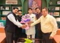 केंद्रीय संचार मंत्री  ज्योतिरादित्य सिंधिया से चेम्बर पदाधिकारियों ने की सौजन्य भेंट, विभिन्न महत्वपूर्ण विषयों पर किया आग्रह