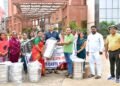 अनुसूचित जाति उपयोजना के तहत किसानों को स्टोरेज बिन वितरित