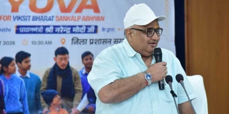 पर्यटन एवं संस्कृति मंत्री राजेश अग्रवाल ने युवाओं को दिलाया नशामुक्त भारत का संकल्प, विकसित भारत के निर्माण में सक्रिय भागीदारी का किया आह्वान