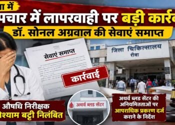 रीवा में उपचार में लापरवाही पर बड़ी कार्रवाई, डॉ. सोनल अग्रवाल की सेवाएं समाप्त