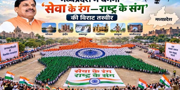 मध्यप्रदेश में बनेगी ‘सेवा के रंग—राष्ट्र के संग’ की विराट तस्वीर