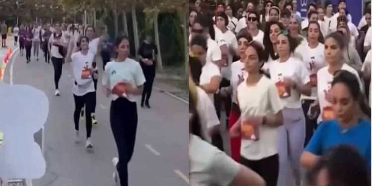ईरान में हिजाब कानून को चुनौती? बिना स्कार्फ दौड़ में शामिल हुईं महिलाएं, वीडियो वायरल