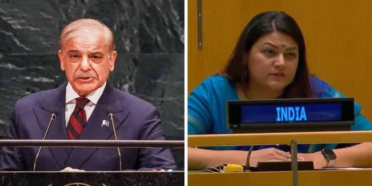UN में भारत का पाकिस्तान पर पलटवार, शहबाज के दावों पर घेरा