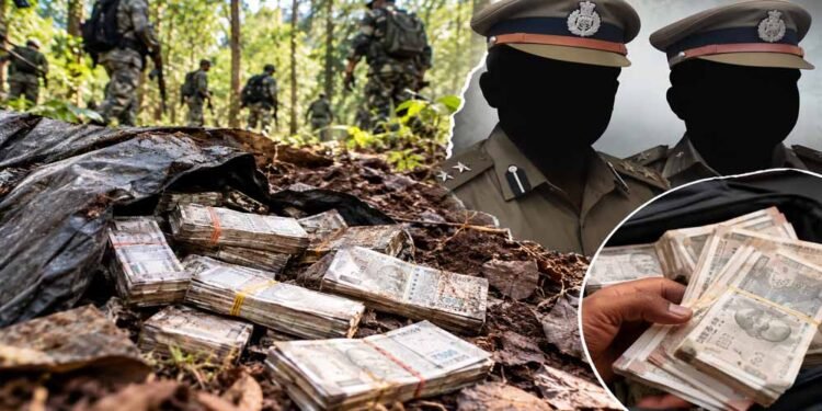 कांकेर में माओवादी डंप से मिले ₹20 लाख गायब, दो DSP पर बांटने का आरोप