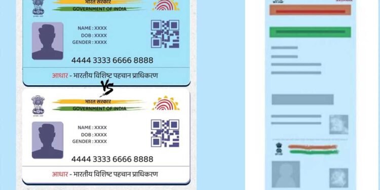 नीला और सफेद आधार कार्ड में क्या है अंतर? जानें बाल आधार के नियम और बायोमेट्रिक अपडेट की उम्र