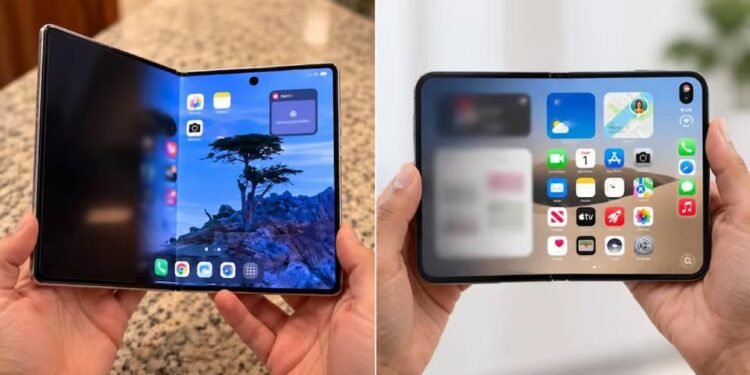 iPhone Duo जैसा फोल्ड इफेक्ट Galaxy Z Fold 8 में दिखा, यूजर ने बनाया शानदार डेमो