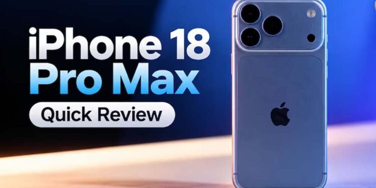 iPhone 18 Pro Max Review: ₹1.79 लाख के फोन में क्या बदला? कैमरा और A20 Pro खास