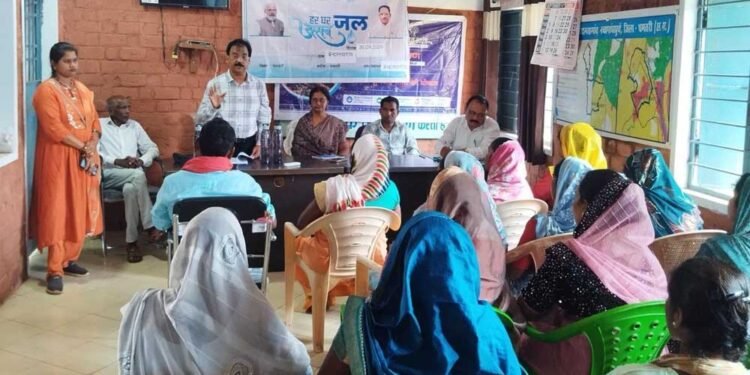कुम्हारपारा आंगनबाड़ी केंद्र में सजा ‘आंगन मिलन’