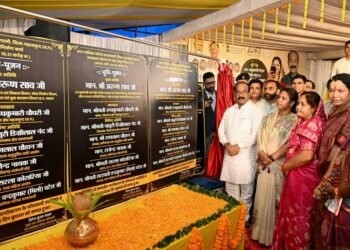 उप मुख्यमंत्री श्री अरुण साव ने 175 करोड़ के विकास कार्यों का किया लोकार्पण-भूमिपूजन