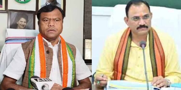 स्वास्थ्य मंत्री का दीपक बैज पर पलटवार, बोले- अस्पताल चलने को तैयार