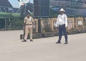 उपराष्ट्रपति राधाकृष्णन के रायपुर दौरे से पहले सुरक्षा और यातायात व्यवस्था की मॉकड्रिल