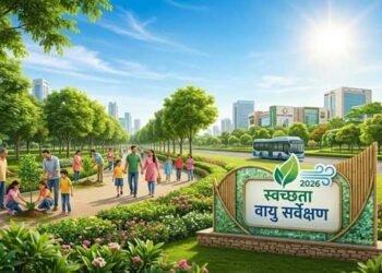 राष्ट्रीय स्वच्छ वायु सर्वेक्षण-2026: मध्यप्रदेश के तीन शहर देश के शीर्ष पाँच में