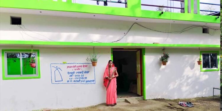 पक्के घर का सपना हुआ साकार, प्रधानमंत्री आवास योजना से जया बाई के जीवन में आई नई खुशियां