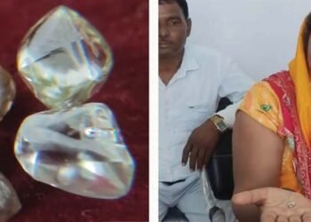पन्ना में चमकी गुड्डी की किस्मत, एक ही खदान से मिले 4 हीरे; कीमत करीब 10 लाख