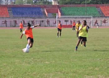 खेल अकादमियों में प्रवेश के लिए 169 खिलाड़ियों ने दिखाया दमखम