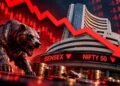 Stock Market Crash: 800 अंक उछलने के बाद धड़ाम हुआ सेंसेक्स, डे-हाई से 1,400 अंक फिसला