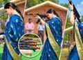 साड़ी पहनकर AK-47 से हवाई फायर करने पर IPS अंकिता शर्मा विवादों में, सरकार ले सकती है संज्ञान
