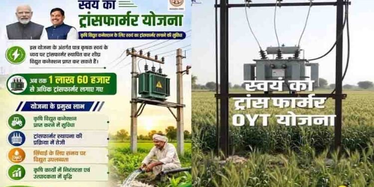 ओवायटी योजना से किसान को मिला स्थायी कृषि बिजली कनेक्शन, हर साल ₹24 हजार की बचत