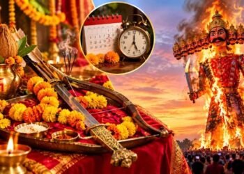 दशहरा 2026: आज रावण दहन का शुभ मुहूर्त, जानें शस्त्र पूजा का सही समय