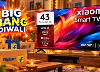 Flipkart Diwali Sale: 43 इंच का Xiaomi 4K Smart TV ₹14,000 सस्ता, कार्ड ऑफर से कीमत ₹20,749