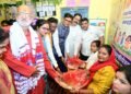 आंगनबाड़ी कार्यकर्ताओं, सहायिकाओं और मितानिनों का किया सम्मान, गर्भवती महिलाओं की हुई गोदभराई