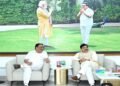 मुख्यमंत्री डॉ. यादव ने केंद्रीय जल शक्ति मंत्री  पाटिल से की भेंट