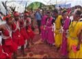 सेवा संकल्प अभियान में कलेक्टर ने ग्रामीणों संग किया मांदरी नृत्य